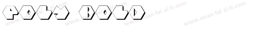 Poly Bold字体转换